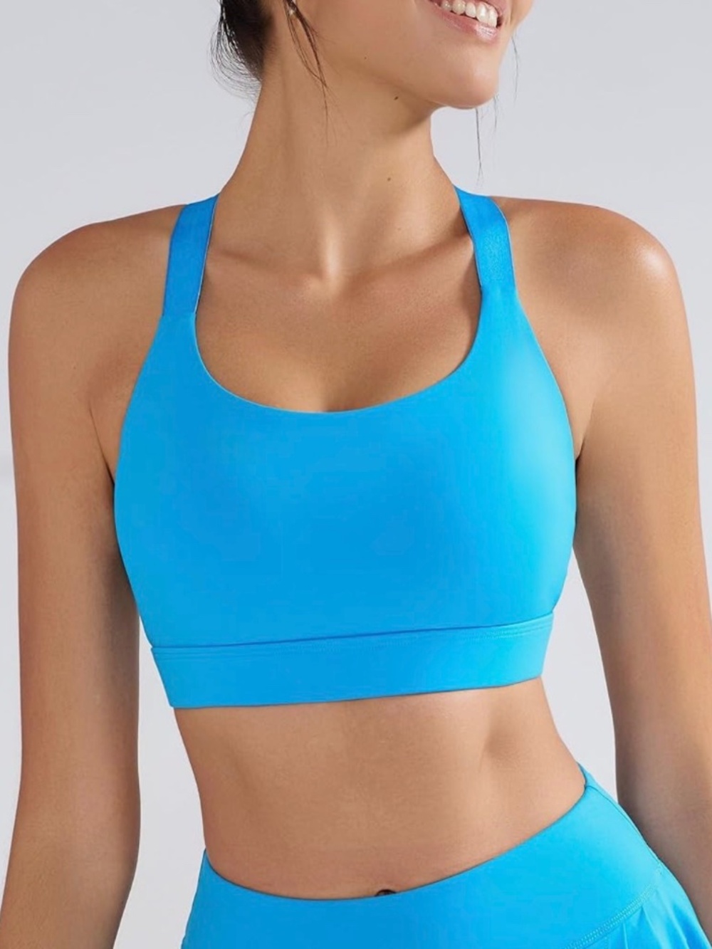 NWOT RUNNING GIRL Sports Bras, High Support, Adjustable Straps, sewn in pads